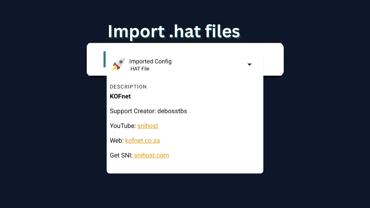 How to Import HA Tunnel Config Files