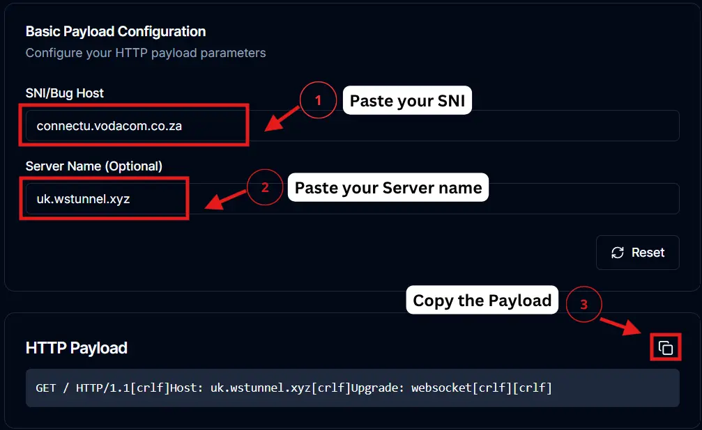 Generate Payload